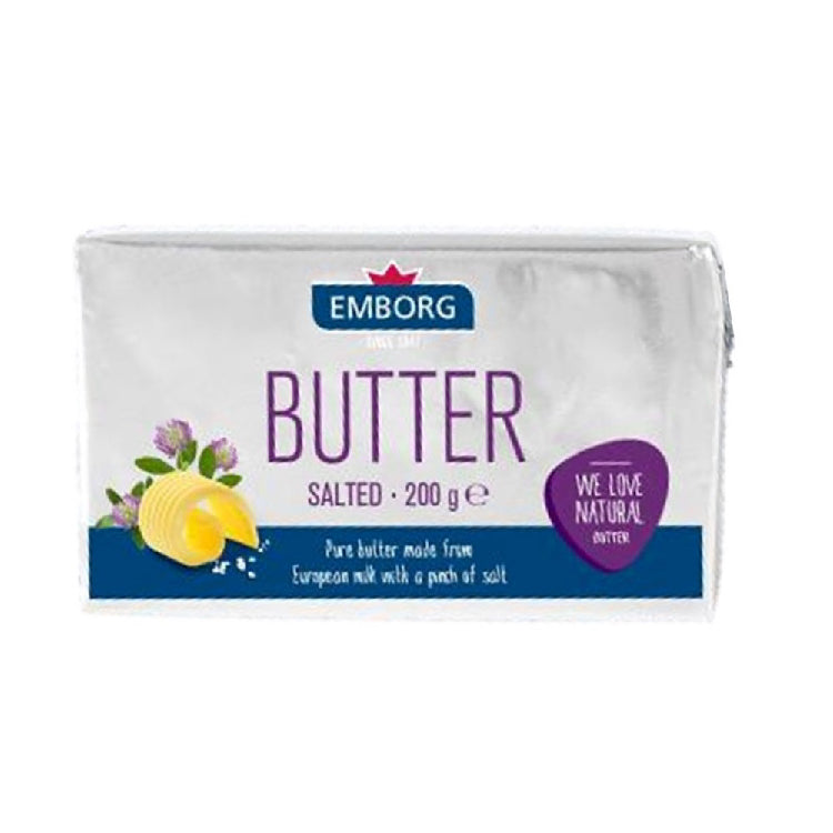 Emborg Butter Salted 200g (min 5 pieces)  The Commons
