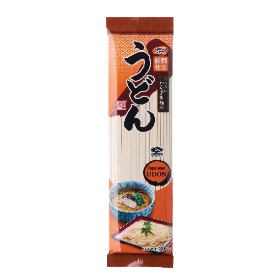 Golden Pagoda nouilles udon fraîches style coréen 200gr