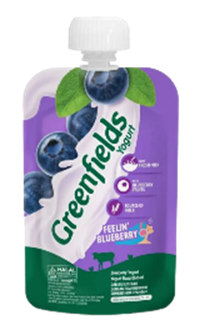 Yogurt Pouch Blueberry 110g (min. 3pkts)