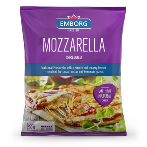 Emborg Mozzarella 200g (min 3 packets)