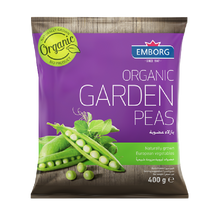 Load image into Gallery viewer, Emborg Organic Garden Peas 400g
