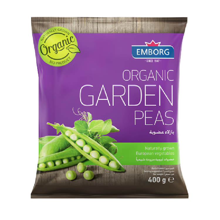 Emborg Organic Garden Peas 400g