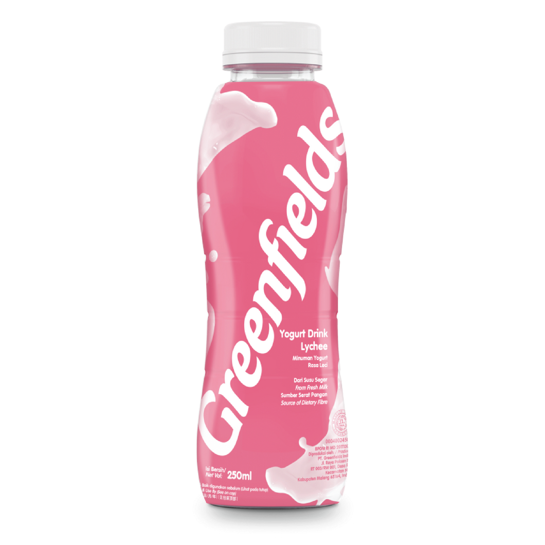 Greenfields Yogurt Drink Lychee 240ml (min. 3 btls)