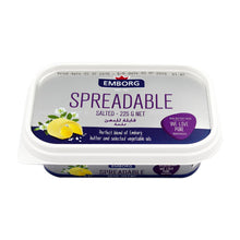 Load image into Gallery viewer, Emborg Spreadable Salted Butter 225 g (min 2 packets)
